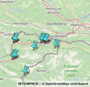 Mappa Via Officine, 33018 Tarvisio UD, Italia (13.44786)