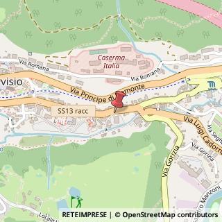 Mappa Via Vittorio Veneto, 140, 33018 Tarvisio, Udine (Friuli-Venezia Giulia)