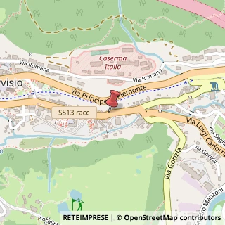 Mappa Via Vittorio Veneto, 88, 33018 Tarvisio, Udine (Friuli-Venezia Giulia)