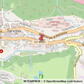 Mappa Via Vittorio Veneto, 234, 33018 Tarvisio, Udine (Friuli-Venezia Giulia)