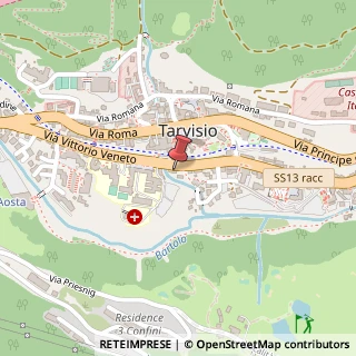 Mappa Via Vittorio Veneto, 94, 33018 Tarvisio, Udine (Friuli-Venezia Giulia)