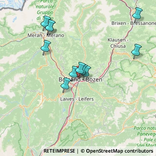 Mappa Via Montello, 39100 Bolzano BZ, Italia (14.85182)