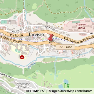 Mappa Via Vittorio Veneto, 8, 33018 Tarvisio, Udine (Friuli-Venezia Giulia)