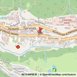 Mappa Via Vittorio Veneto, 1, 33018 Tarvisio, Udine (Friuli-Venezia Giulia)