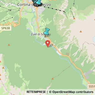 Mappa Località Socol, 32043 Cortina d'Ampezzo BL, Italia (3.675)