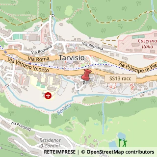 Mappa Via Sottomonte, 92, 33018 Tarvisio UD, Italia, 33018 Tarvisio, Udine (Friuli-Venezia Giulia)