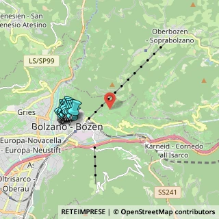 Mappa Via Santa Maddalena di Sopra, 39100 Bolzano BZ, Italia (1.83316)