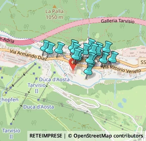 Mappa Via Rododendro, 33018 Tarvisio UD, Italia (0.2675)