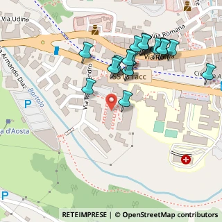 Mappa Via Rododendro, 33018 Tarvisio UD, Italia (0.12609)