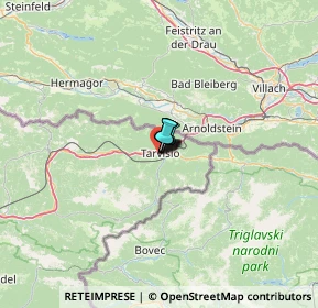 Mappa Via Rododendro, 33018 Tarvisio UD, Italia (36.7745)