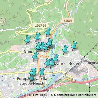 Mappa Via Luigi Cadorna, 39100 Bolzano BZ, Italia (0.82)