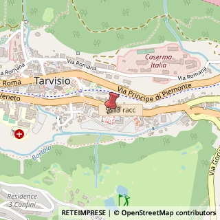 Mappa Piazza Mercato, Via Vittorio Veneto, 33018 Tarvisio UD, Italia, 33018 Tarvisio, Udine (Friuli-Venezia Giulia)