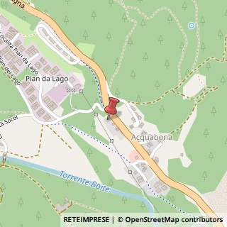 Mappa Via Acquabona, 28, 32043 Cortina d'Ampezzo, Belluno (Veneto)