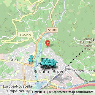 Mappa Via Beato Arrigo, 39100 Bolzano BZ, Italia (0.9705)