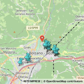 Mappa Via Beato Arrigo, 39100 Bolzano BZ, Italia (1.69083)