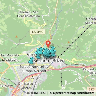 Mappa Via Beato Arrigo, 39100 Bolzano BZ, Italia (1.18909)