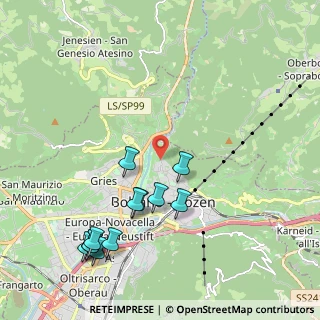 Mappa Via Beato Arrigo, 39100 Bolzano BZ, Italia (2.32167)