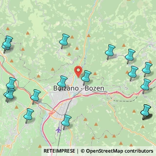 Mappa Via Beato Arrigo, 39100 Bolzano BZ, Italia (6.4675)