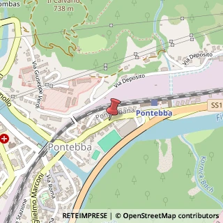 Mappa Via mazzini 42, 33016 Pontebba, Udine (Friuli-Venezia Giulia)