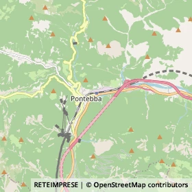 Mappa Pontebba