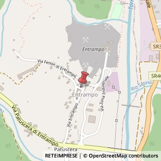 Mappa Via Chiesa di Entrampo, 25, 33025 Ovaro, Udine (Friuli-Venezia Giulia)