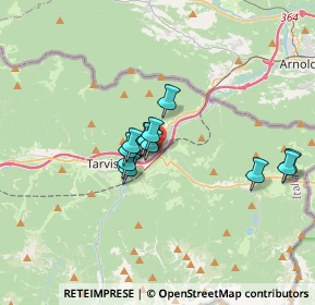 Mappa A23 Autostrada Palmanova-Tarvisio, 33018 Tarvisio UD, Italia (2.46917)