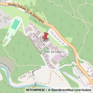 Mappa Località Pian da Lago,  18, 32043 Cortina d'Ampezzo, Belluno (Veneto)