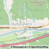 Kort Malborghetto-Valbruna