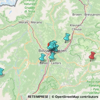 Mappa Via Tre Santi Dreiheiligengasse, 39100 Bolzano BZ, Italia (14.53091)