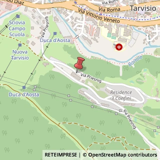 Mappa Via Priesnig, 112, 33018 Tarvisio UD, Italia, 33018 Tarvisio, Udine (Friuli-Venezia Giulia)