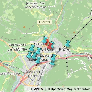 Mappa Via IV Novembre, 39100 Bolzano BZ, Italia (1.44455)