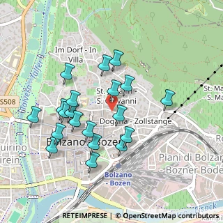 Mappa Vicolo Cà de Bezzi, 39100 Bolzano BZ, Italia (0.4395)