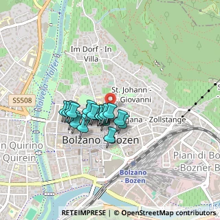 Mappa Galleria Vintler, 39100 Bolzano BZ, Italia (0.2985)
