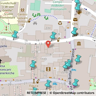 Mappa Galleria Vintler, 39100 Bolzano BZ, Italia (0.1215)