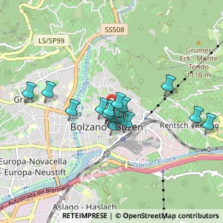 Mappa Galleria Vintler, 39100 Bolzano BZ, Italia (0.69188)