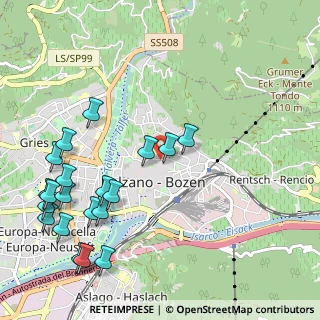 Mappa Galleria Vintler, 39100 Bolzano BZ, Italia (1.293)