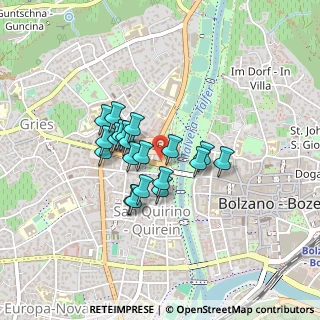 Mappa Piazza, 39100 Bolzano BZ, Italia (0.3035)
