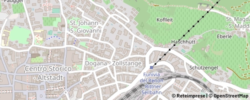 Mappa Bolzano