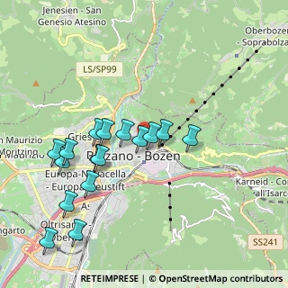 Mappa Via Molini, 39100 Bolzano BZ, Italia (1.9175)