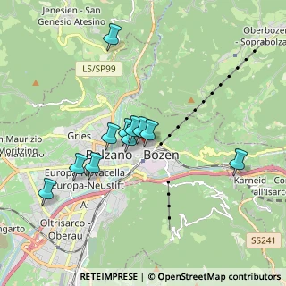 Mappa Via Molini, 39100 Bolzano BZ, Italia (1.50273)