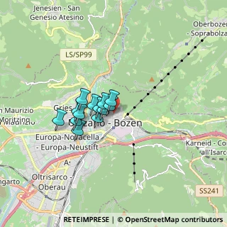Mappa Via Molini, 39100 Bolzano BZ, Italia (1.06154)