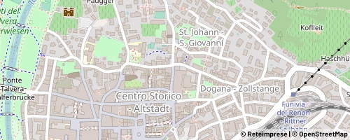 Mappa Bolzano