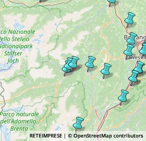 Mappa 38022 Caldes TN, Italia (22.0915)
