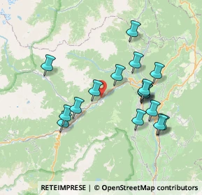 Mappa 38022 Caldes TN, Italia (6.95588)