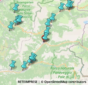 Mappa Piaz de Ramon, 38035 Moena TN, Italia (9.563)