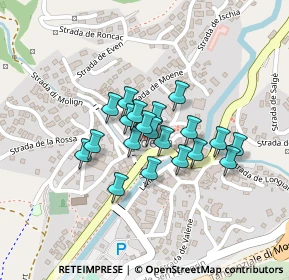 Mappa Strada Salejada, 38035 Moena TN, Italia (0.1425)