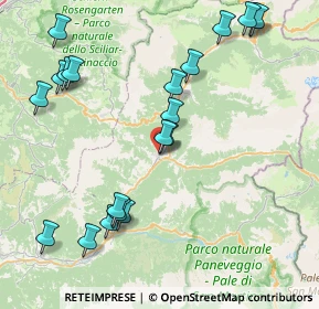 Mappa Strada Salejada, 38035 Moena TN, Italia (9.4965)