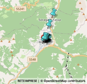 Mappa Strada Salejada, 38035 Moena TN, Italia (1.2335)