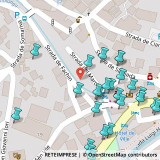 Mappa Strada de Fachin, 38035 Moena TN, Italia (0.076)