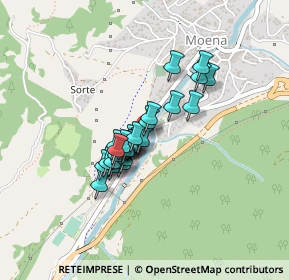 Mappa Strada della Comunità de Fiem, 38035 Moena TN, Italia (0.27778)